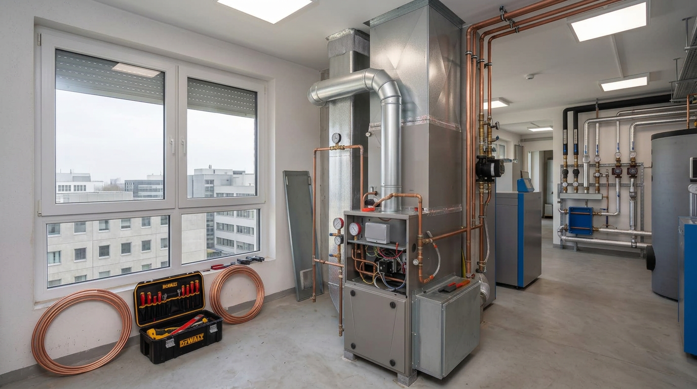 Technikzentrale, Anlagentechnik