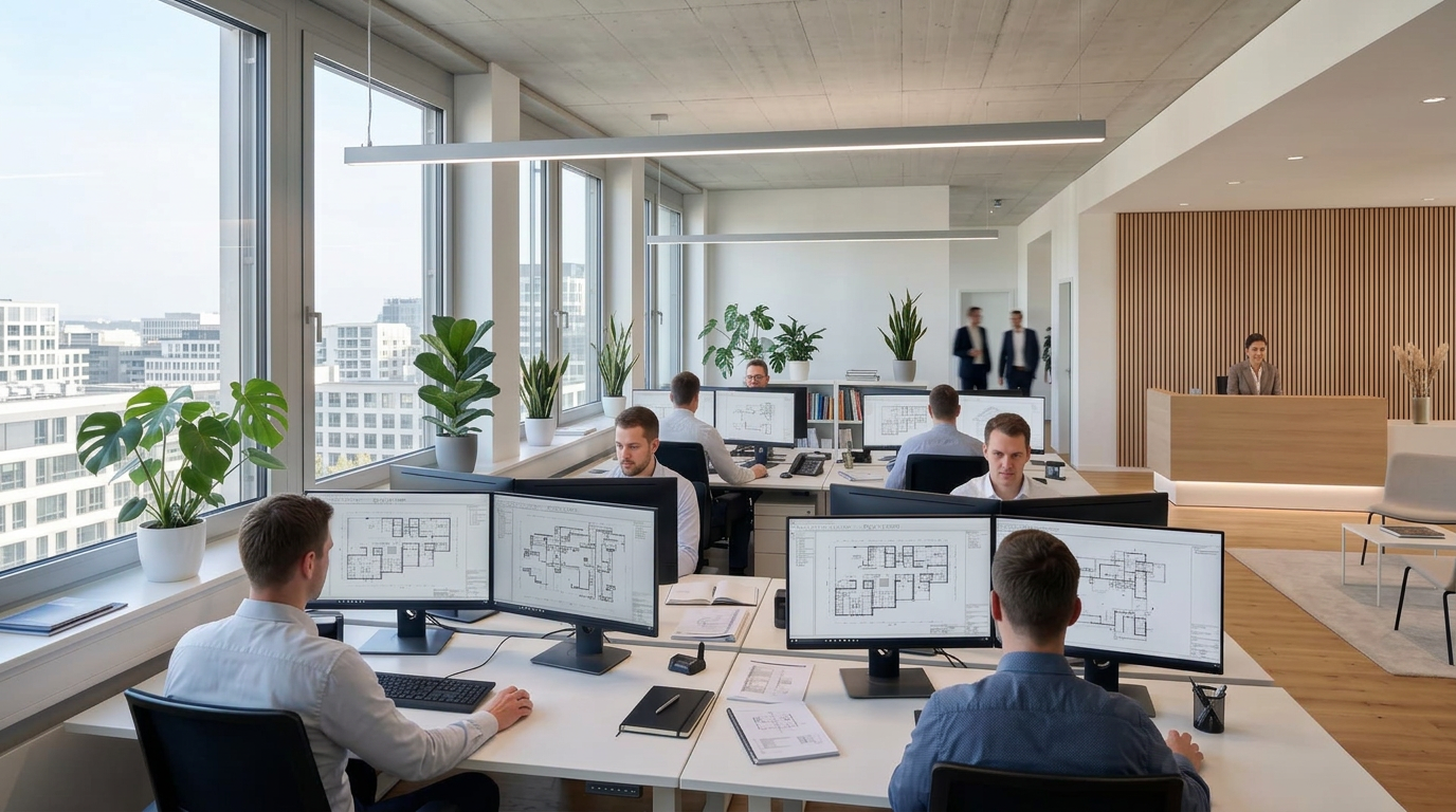 Planung am Bildschirm